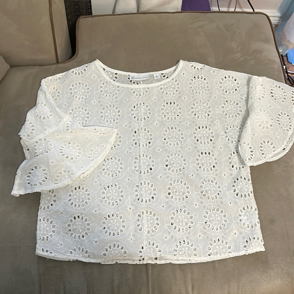 Beautiful Eyelet Top